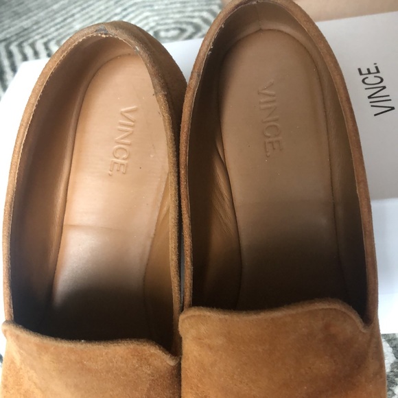 Vince Bray suede flats in cedar 36 - Picture 4 of 8